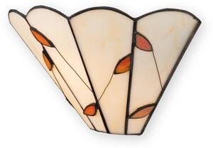 Brilagi - Tiffany vitrážové nástěnné svítidlo FOLIA 1xE14/40W/230V