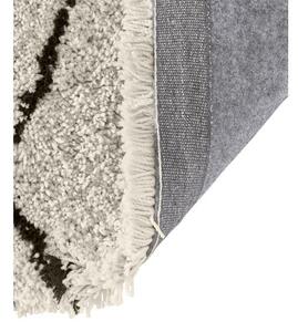 Nadýchaný ručně tkaný koberec s vysokým vlasem Naima