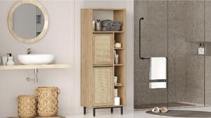 Koupelnová skříňka Otto 10 (ořech + dub). Akce -25%