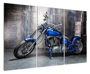 Obraz motorky, obraz na zeď (120x80cm)