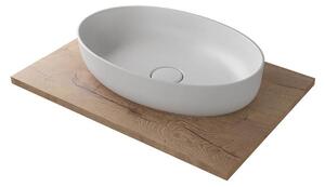 Kolpa ALEXIS, umyvadlo, model SOFT 550, provedení ON, materiál KERROCK 108, povrchová úprava lesklá
