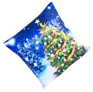 Vánoční povlak na polštář, 40x40 - Vánoční strom