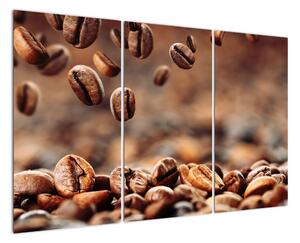Kávová zrna, obrazy (120x80cm)