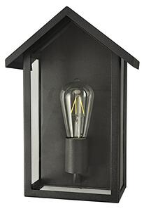 ACA Lighting Venkovní nástěnné svítidlo CELIA max. 60W/E27/230V/IP44, černá barva, CELIAH1