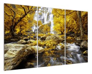 Obraz podzimní krajiny na zeď (120x80cm)