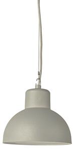 ACA Lighting Venkovní závěsné svítidlo BERO max. 10W/E27/230V/IP44, šedé