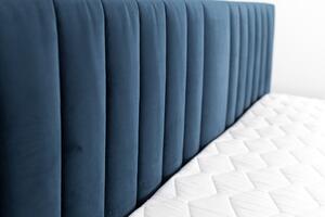 Čalouněná postel 180x200 cm Veggie (modrá). 1041790
