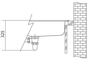 Franke MRG 611-78 BB dřez s odkapem oboustranné provedení, 78x50cm, bílá led, 114.0363.186
