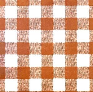 Samolepící fólie 45 cm x 15 m GEKKOFIX 13854 káro oranžové samolepící tapety