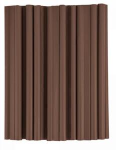 Bradas Upevňovací spony k těsnícímu pásu 19 cm, brown, 20ks
