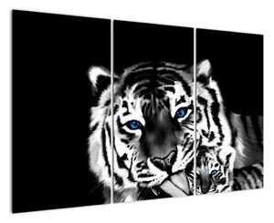 Obraz tygra s mládětem (120x80cm)
