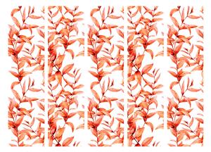 Paraván oranžová rostlina Velikost (šířka x výška): 225x172 cm