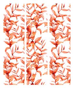 Paraván oranžová rostlina Velikost (šířka x výška): 225x172 cm