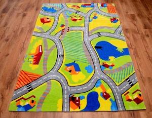 Dětský kusový koberec Podlasiak STREET 200 x 300 cm / nízký vlas