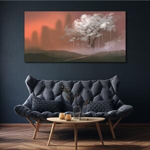 Obraz na plátně Obraz na plátně Abstrakce strom