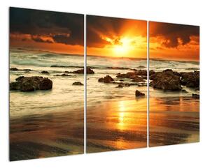 Západ slunce na moři - obraz (120x80cm)