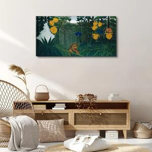 Obraz na plátně Obraz na plátně Příroda květiny Lion