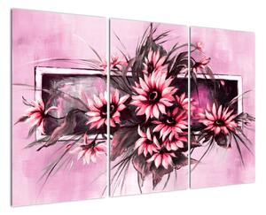 Obraz květin na stěnu (120x80cm)