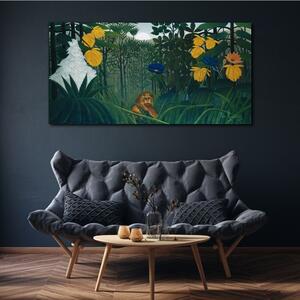 Obraz na plátně Obraz na plátně Příroda květiny Lion