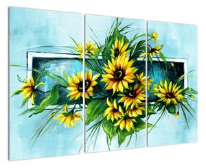 Obraz květin (120x80cm)