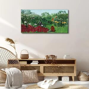 Obraz na plátně Obraz na plátně Tropické las Henri Rousseau