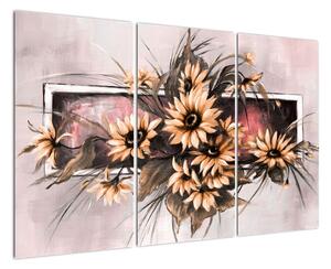 Obraz květin (120x80cm)