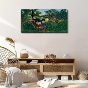 Obraz na plátně Obraz na plátně Jungle Tiger ovocný strom