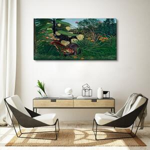 Obraz na plátně Obraz na plátně Jungle Tiger ovocný strom