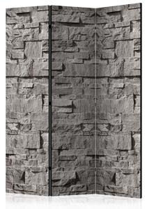 Paraván tmavě šedý kámen Velikost (šířka x výška): 135x172 cm