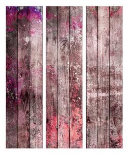 Paraván pastelové dřevo Velikost (šířka x výška): 225x172 cm