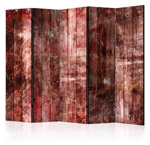 Paraván červené dřevo Velikost (šířka x výška): 135x172 cm