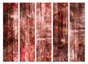Paraván červené dřevo Velikost (šířka x výška): 135x172 cm