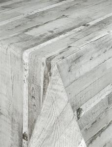 Ubrus PVC 7742220, návin 20 m x 140 cm, dřevěné desky šedé, IMPOL TRADE