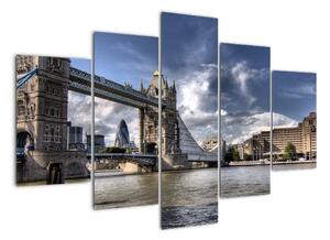 Moderní obraz města - Londýn (150x105cm)