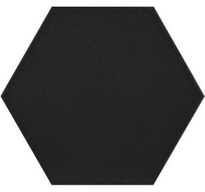 EBS Mayfair dlažba 19,8x22,8 negro hexagon matná 0,8 m2