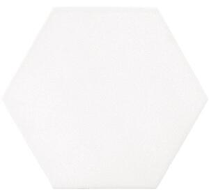 EBS Mayfair dlažba 19,8x22,8 blanco hexagon matná 0,8 m2
