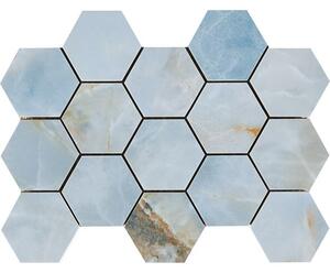 EBS Danae hexagon 22,5x32,5 esmeralda lesklý