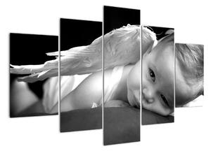 Dítě - anděl - obrazy na zeď (150x105cm)