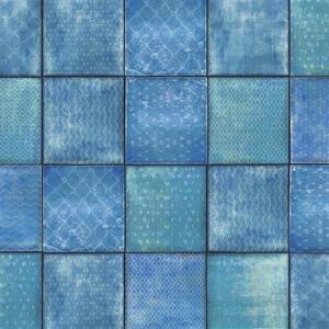 Samolepící fólie 45 cm x 1,5 m d-c-fix 343-1020 čtverce modré samolepící tapety