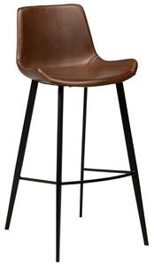 ​​​​​Dan-Form Vintage hnědá koženková barová židle DAN-FORM Hype 75 cm