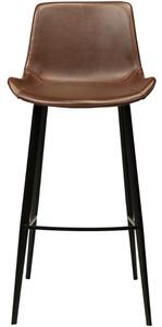 ​​​​​Dan-Form Vintage hnědá koženková barová židle DAN-FORM Hype 75 cm