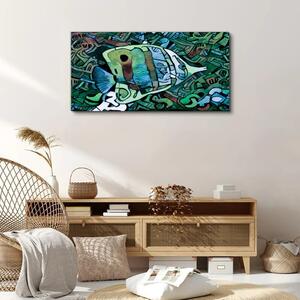 Obraz na plátně Obraz na plátně Abstrakce zvířat ryby