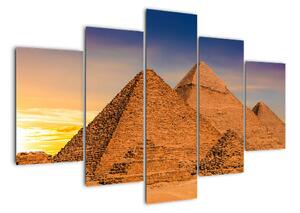 Obraz pyramid (150x105cm)