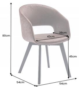 Židle NORDIC STAR antik hnědá mikrovlákno Nábytek | Jídelní prostory | Jídelní židle | Všechny jídelní židle