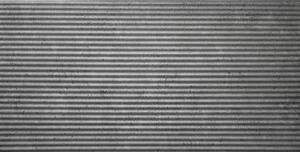 3D panel 4614, rozměr 100 cm x 50 cm, BETON STRIPES šedý s vlnkami, IMPOL TRADE