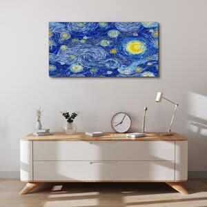 Obraz na plátně Obraz na plátně Abstrakce noční hvězda obloha