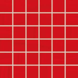 Rako Air WDM06041 mozaika 4,7x4,7 červená