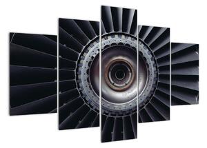 Obraz - turbína (150x105cm)