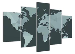 Mapa světa (150x105cm)
