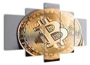 Obraz - Bitcoin (150x105cm)